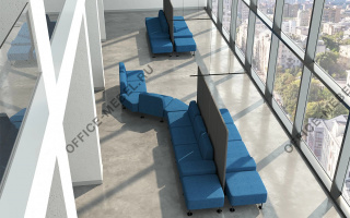Smart - Мягкая мебель для офиса из материала Эко-кожа из материала Эко-кожа на Office-mebel.ru
