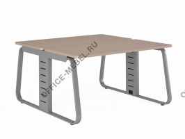 Двойной стол прямой JNO140.U727 на Office-mebel.ru