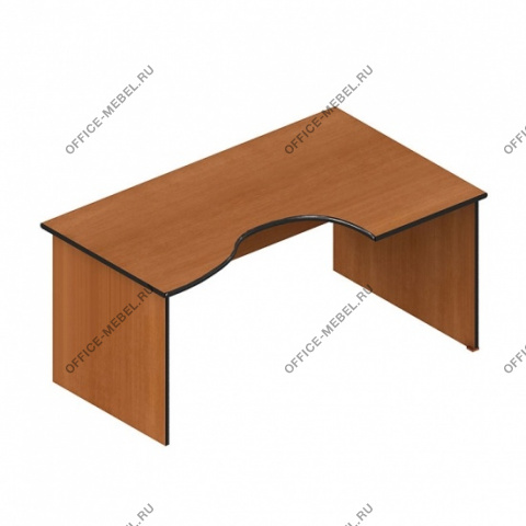 Стол письменный эргономичный правый 109 на Office-mebel.ru