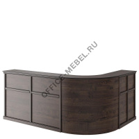 Стойка ресепшн угловая Л/П *под заказ" BRN8690404 на Office-mebel.ru