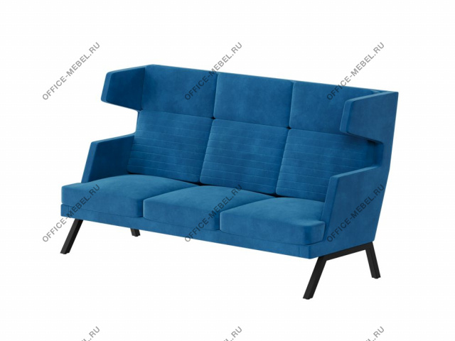 Мягкая мебель для офиса Диван трёхместный высокий ALD-03 на Office-mebel.ru
