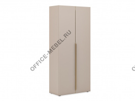 Шкаф 2-х дверный гардероб (двери ЛДСП) AU0920/L7BR/W.U727 на Office-mebel.ru