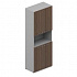 Шкаф комбинированный (4 дверцы + ниша) REMH837 на Office-mebel.ru 1