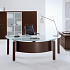 Стол письменный, топ стекло LEA16510201 на Office-mebel.ru 8