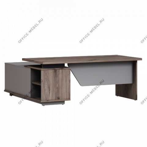 Стол руководителя с опорной тумбой	B-119 Л/П			 на Office-mebel.ru