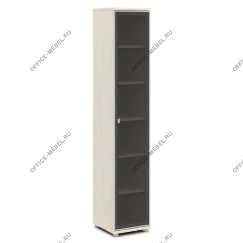 Шкаф со стеклом в алюминиевом профиле V-506 на Office-mebel.ru