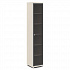 Шкаф со стеклом в алюминиевом профиле V-506 на Office-mebel.ru 1