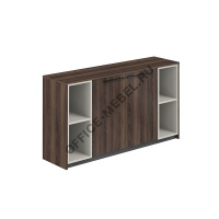 Шкаф низкий, с 2-мя стеллажами RF.325.DA.DA.PG на Office-mebel.ru