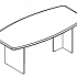 Стол для переговоров фигурный на опорах ДСП МР 185 на Office-mebel.ru 1