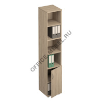 Шкаф для документов узкий открытый 304 на Office-mebel.ru