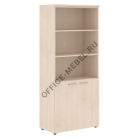 Шкаф с 1 комплектом глухих малых дверей и топом XHC 85.5 на Office-mebel.ru