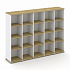 Стеллаж пять узких секций, 4 ниши CN.STU-450  на Office-mebel.ru 1