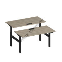 Рабочая станция на электроприводе с заглушками А2 БГ 103 БП на Office-mebel.ru