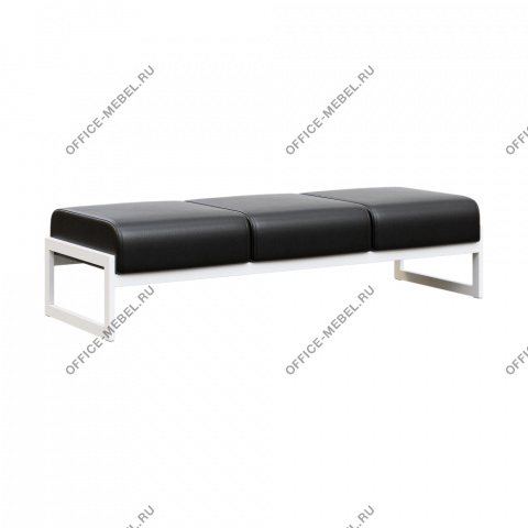 Мягкая мебель для офиса Банкетка трехместная MD.В3 на Office-mebel.ru