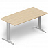 Стол прямоугольный (без выводов для электропроводки) EDS126 на Office-mebel.ru 1