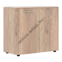 Шкаф с глухими малыми дверьми с замком DLC 85.1(Z) на Office-mebel.ru