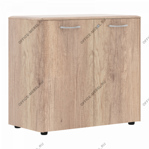Шкаф с глухими малыми дверьми с замком DLC 85.1(Z) на Office-mebel.ru