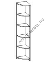 Колонка угловая высокая 04846 на Office-mebel.ru