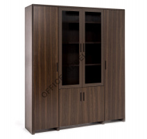 LEGNO Шкаф д/бумаг+ гардероб ОРЕХ 102 703 WA на Office-mebel.ru