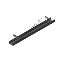 MF Кабель-канал узкий МК-0100(S)-ГП RAL9005 на Office-mebel.ru