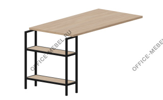 Стол с открытыми полками LKCWP147 на Office-mebel.ru
