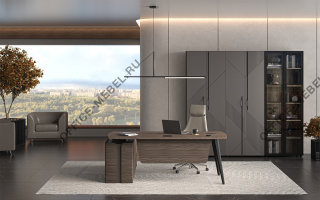 Нуар	 - Кабинеты руководителя из материала Алюминий  из материала Алюминий  на Office-mebel.ru