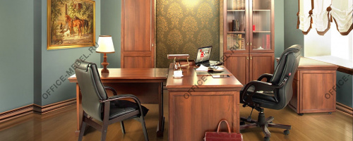 Мебель для кабинета London (defo) на Office-mebel.ru