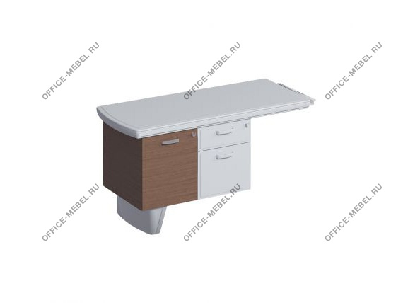 Тумба с дверью для боковой приставки MOPEX на Office-mebel.ru
