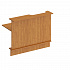 Модуль прямой с вырезом л\п ФР 805 на Office-mebel.ru 1