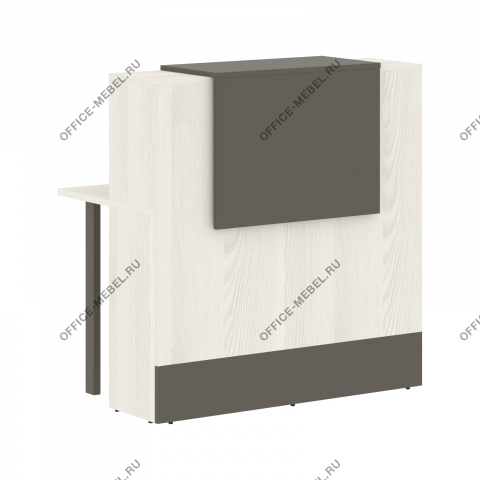 Стойка ресепшен прямая EDR 116, Ясень Траун на Office-mebel.ru