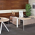 Стол с белыми опорами A180 W/D на Office-mebel.ru 9