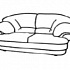 Мягкая мебель для офиса Двухместный диван (для установки механизма Седафлекс) 3 на Office-mebel.ru 1