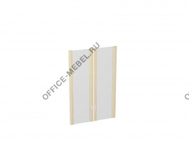 Двери стеклянные, средние в рамке МДФ, КН-4.5 на Office-mebel.ru