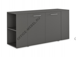 Шкаф низкий cо стеллажами JNO922.ANT на Office-mebel.ru