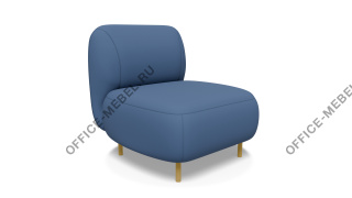 Пуф со спинкой Вейв на Office-mebel.ru