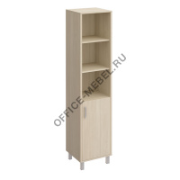 Шкаф для документов Л/П , дверь ДСП без замка + ниши В 431-811  на Office-mebel.ru