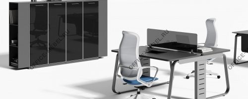 Офисная мебель Генезис Антрацит на Office-mebel.ru