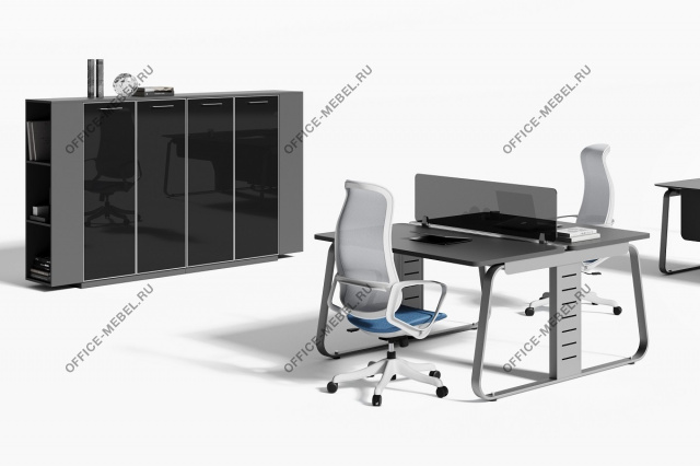 Офисная мебель Генезис Антрацит на Office-mebel.ru
