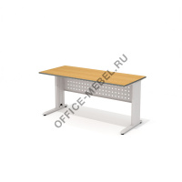 Стол прямой на металлокаркасе АМК-2 на Office-mebel.ru