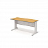 Стол прямой на металлокаркасе АМК-2 на Office-mebel.ru 1