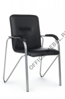 Стул Самба с пластиковыми подлокотниками SMB-03H Хром гальв. на Office-mebel.ru