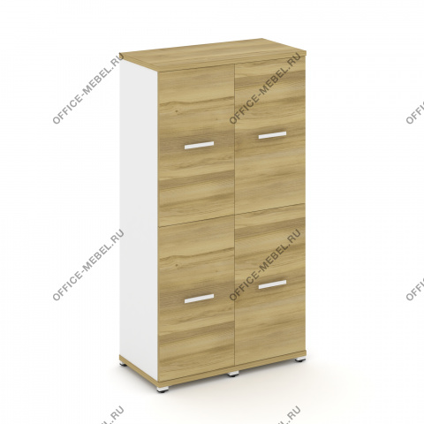 Шкаф две узкие секции, 4 ниши (4 фасада ЛДСП, 2 ниши) CN.STU-422 A на Office-mebel.ru