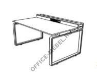 Стол электрифицированный P129E на Office-mebel.ru