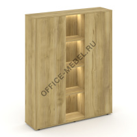 Шкаф-гардероб Л/П (гард.;сек. подсвет.;сек. закр.) CS.D-GPD-1.1 (L) на Office-mebel.ru