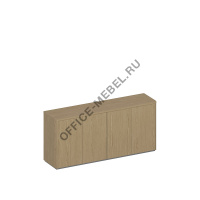 Шкаф для документов средний закрытый 4-дверный ИН 324 ГР на Office-mebel.ru