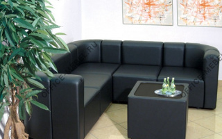 Юнона - Мягкая мебель для офиса темного декора темного декора на Office-mebel.ru