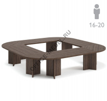Стол переговоров 360x360 Conference table 360x360 на Office-mebel.ru