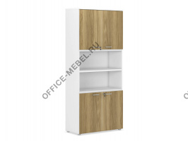 Шкаф высокий со средней нишей CLF523.U003 на Office-mebel.ru