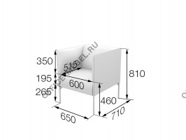 Кресло Brd1-2 на Office-mebel.ru