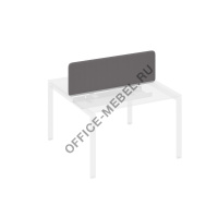 Экран настольный тканевый с кабель-каналом для стола А4 Б 861 BA50 на Office-mebel.ru